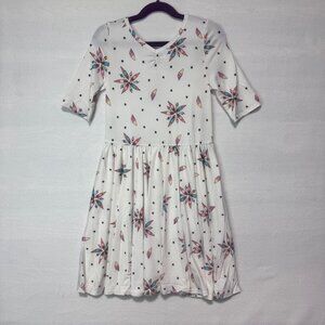 Dotdotsmile Dress Size 8/10 Ice Cream Print New With Tags